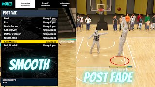 POST FADE like the MAILMAN NBA 2K23!