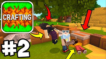 Crafting and building Multiplayer Survival Series - Walkthrough Gameplay Part 2