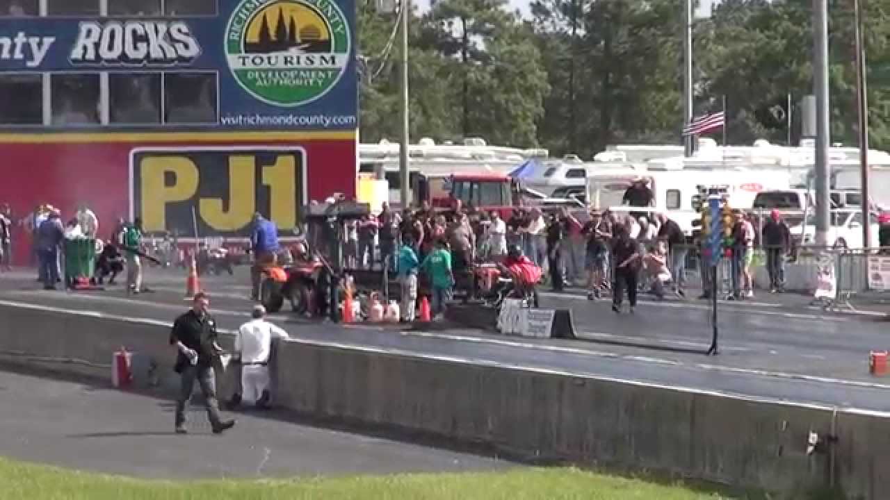 2014 AMRA Fall Rockingham NITRO FUNNY BIKE Q1 ARMON FURR 75 - YouTube