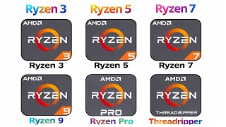 Every AMD Ryzen CPU Explained in 3 Minutes