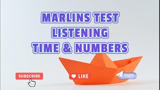 Marlins Test For Seafarer - Listening