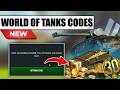 WORLD OF TANKS BLITZ CODES 2026 WOT BONUS CODE 2026