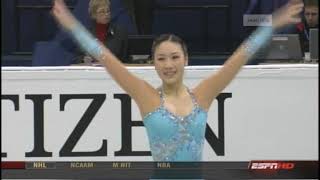 Ladies' Short Program - 2008 World Figure Skating Championships (US, ABC) (Yuna Kim, Mao Asada)