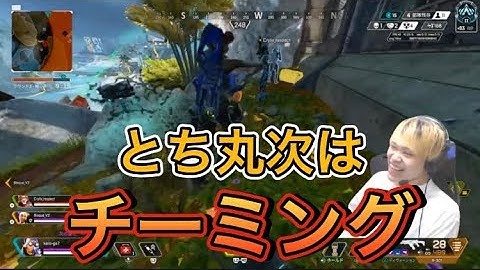 【APEX】とち丸ちゃん次はチーミングw【Switchグリッチ エーペックス】