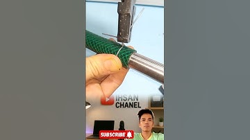 “Een onfeilbare manier om een ​​slang vast te zetten – nooit meer uitglijden!” #shorts