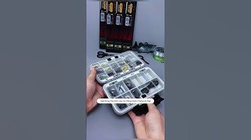 Hộp đựng phụ kiện câu cá nhỏ gọn tiện lợi #cauca #fishing #shorts