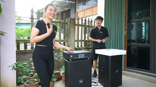 Lắp đặt dàn karaoke isophon IP-8810 cho chị Linh ở Văn Chấn, Yên Bái