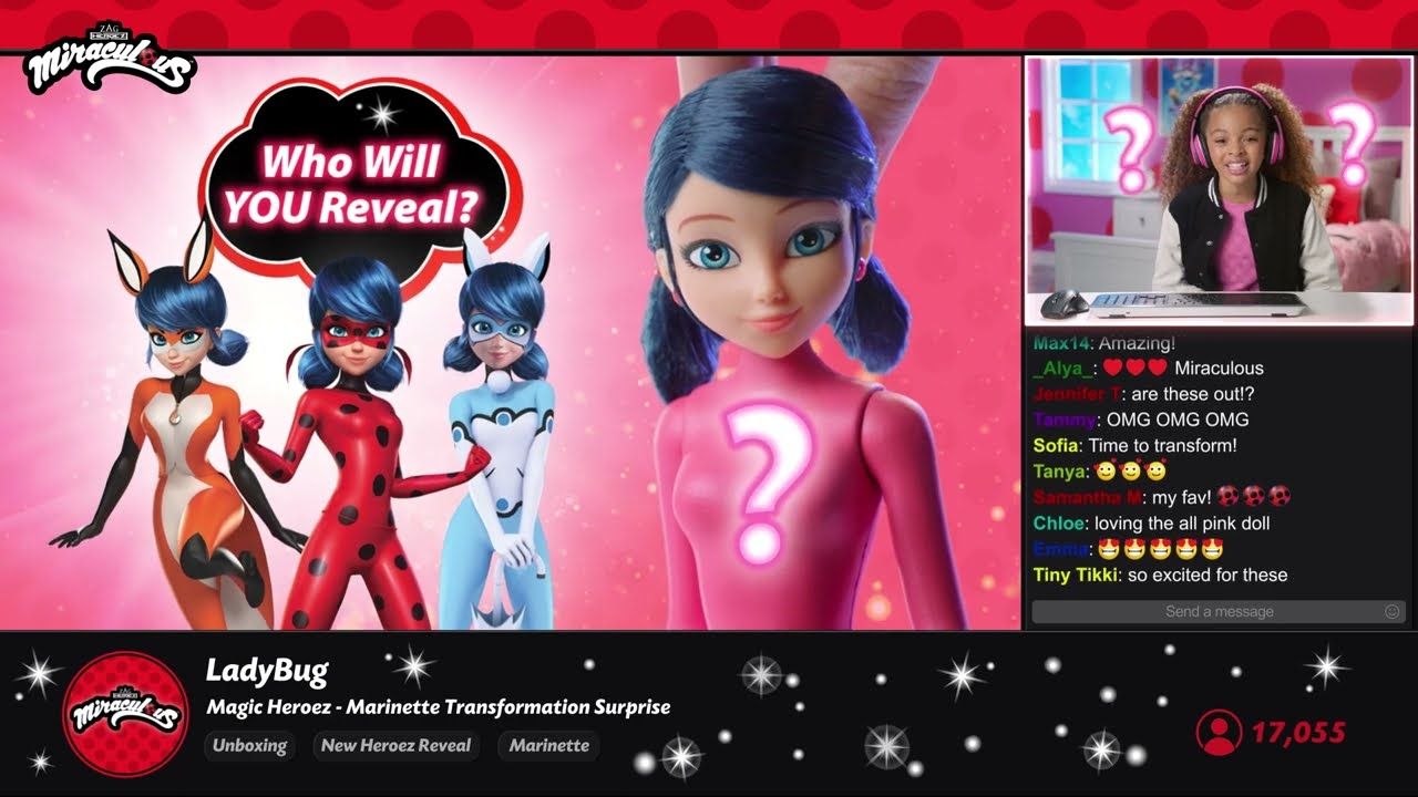 Miraculous Ladybug Magic Heroez Transformation Surprise Marinette :15 