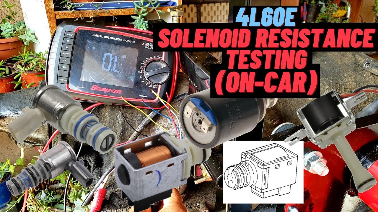 4L60E Solenoid Resistance Testing (OnCar) YouTube