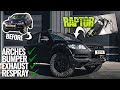 We paint the FULL car in RAPTOR!  BEAST MODE!!!