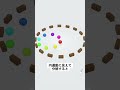 どの球もよく見れば直線に#shorts #わかさ生活 #tiktok #錯覚 #illusion #3dcg