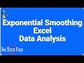 Exponential Smoothing Forecast Excel 2016 Data Analysis Toolpak