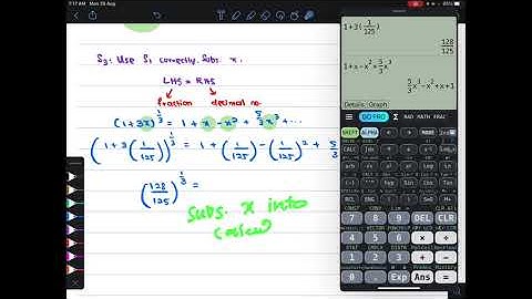 TO 3.2 Binomial Expansion | n is NOT positive integer (5)