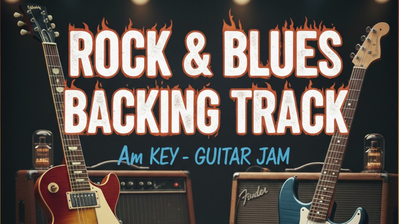Rock Blues Backing Track in Abm | Melodic Guitar Jam Track