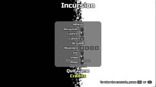 Incursion update - Menu