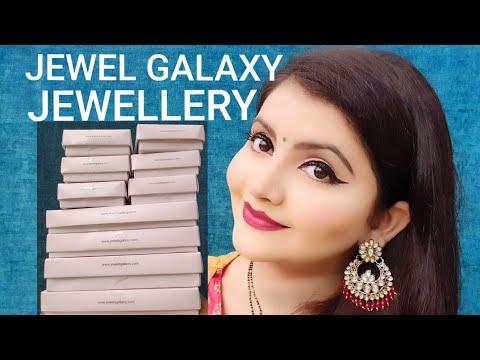 JEWELS GALAXY JEWELLERY HAUL | AFFORDABLE JEWELLERY FOR FESTIVAL & DAILY USE | RARA |