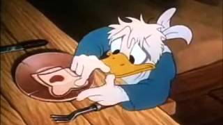 Pato Donald hambriento