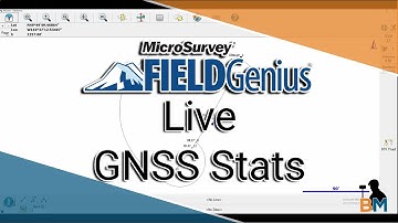 MicroSurvey FieldGenius How To: Live GNSS Statistics | Bench Mark