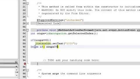 Introducción a Java Netbeans - Uso de JComboBox