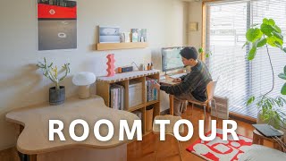 【ROOM TOUR】Architecta table with bookshelves designed by the architect himselfJapanese