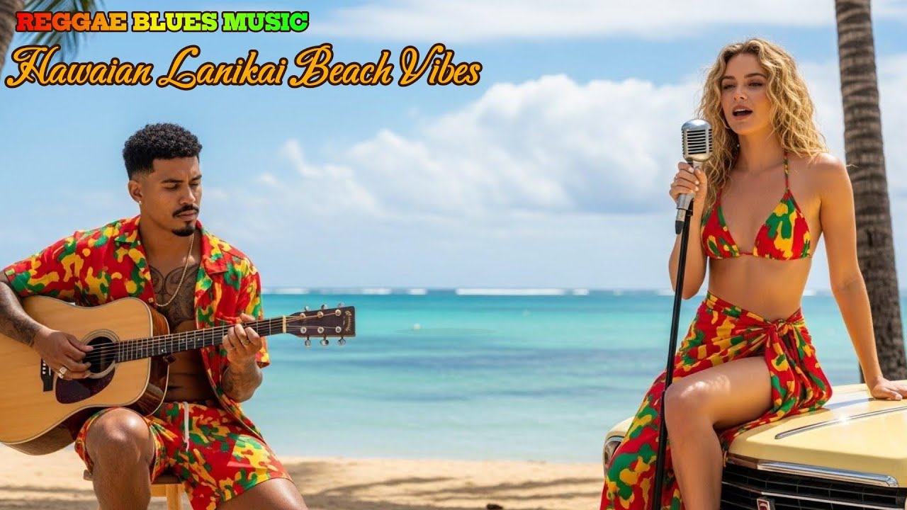 Hawaiian Beach Reggae Blues 🌅 Relax, Unwind & Feel the Island Soul