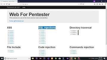 Web For Pentester | PentesterLab SQL Injections: Example 2