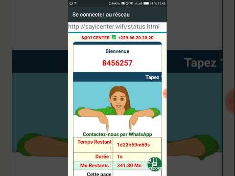 Démonstration Wi-Fi.Pay Client SAYI CENTER