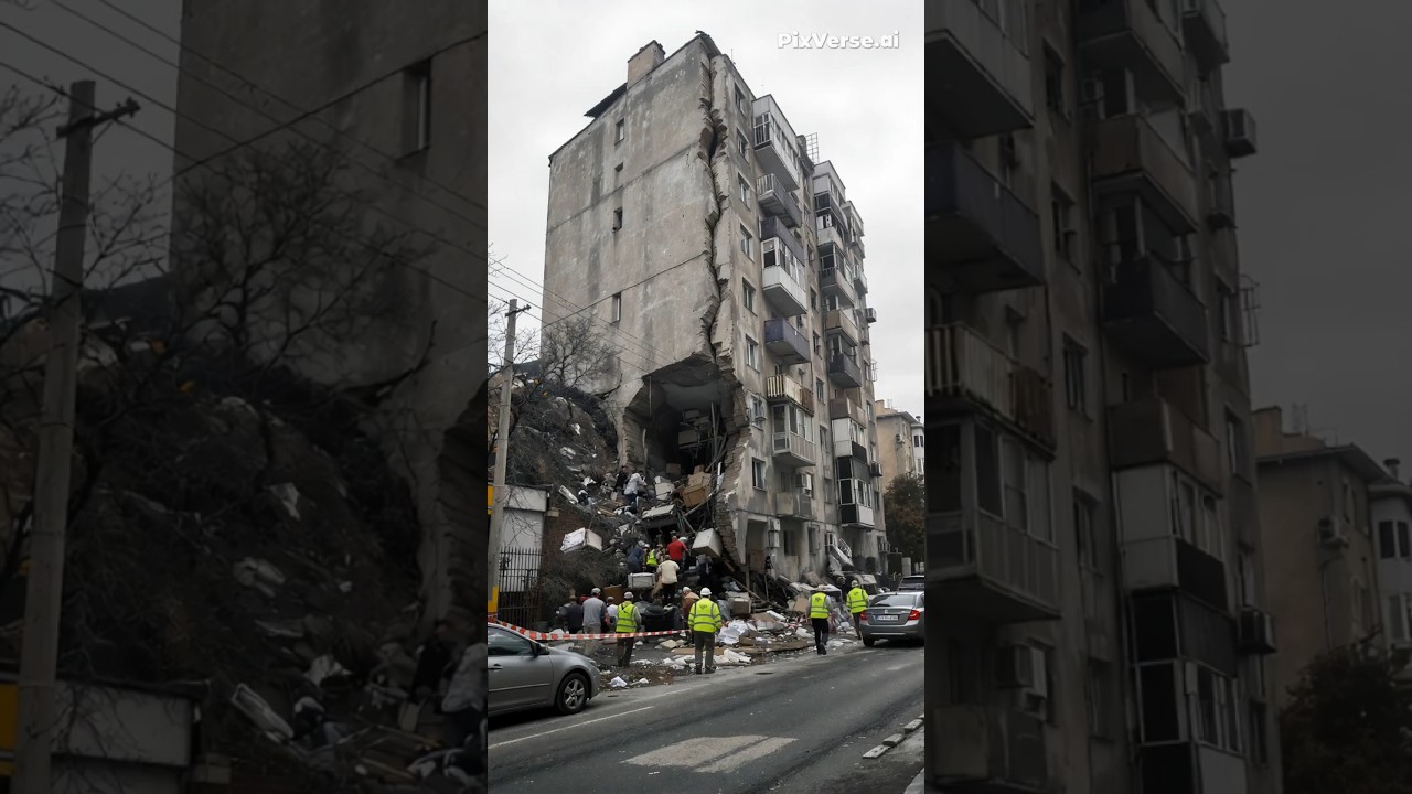 Building Collapse with Rescue Teams