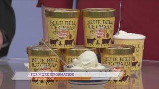 Blue Bell introduces its new ice cream flavor, honey vanilla