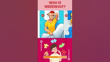 Who is Werewolf? 🤔 #riddles #enigma #puzzle #detectiveriddles #logic #braingames #viral #shorts