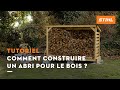 Comment construire un abri pour le bois   project bricolage et diy stihl