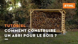 Comment construire un abri pour le bois ? - Project bricolage et DIY STIHL