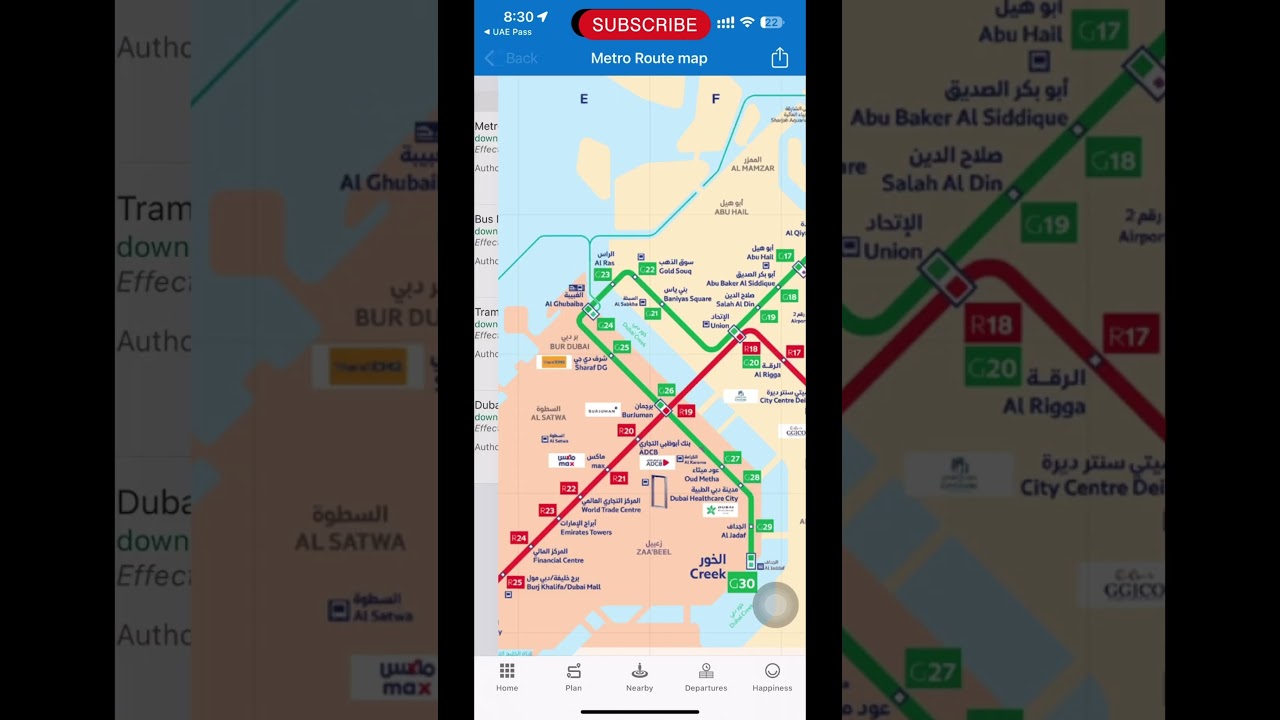 Dubai S’hail app transport route Tamil vlog 