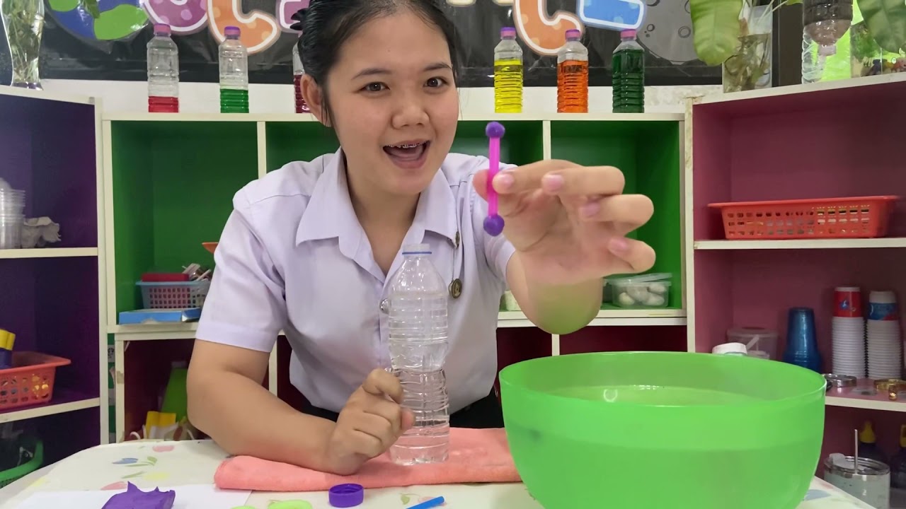 การทดลองทางวิทยาศาสตร์ เรื่อง หลอดดำน้ำ