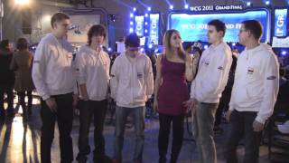 Team Poland, 2nd place League of Legends, at WCG Grand Finals