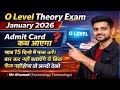 कैसे Pass करें O LEVEL Theory Exam Session January 2026 || एक रणनीति अपनाओ पास कर जाओ #olevel