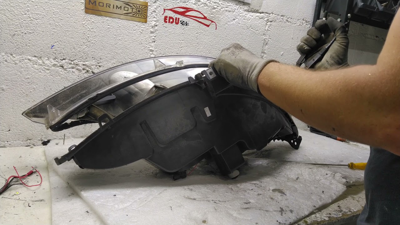 farol pegeout com projetor   bixenon e led 4300k