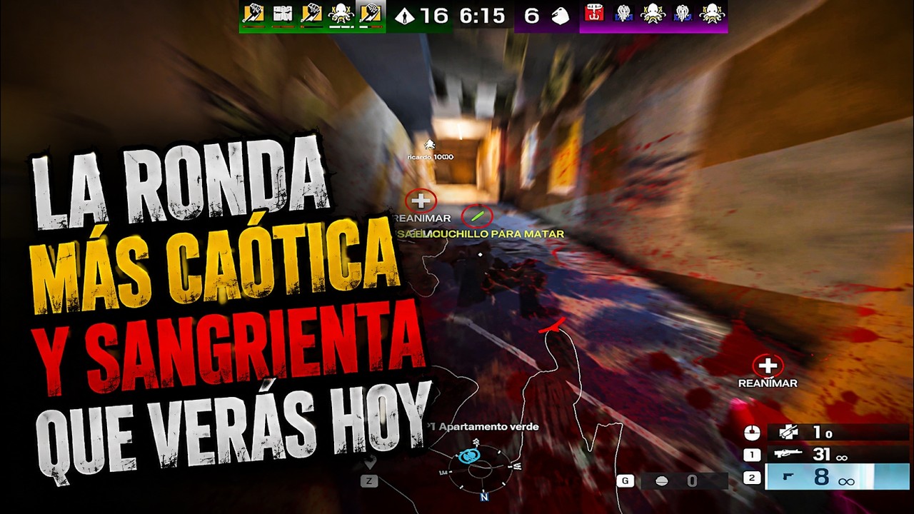 La ronda más caótica y sangrienta que verás hoy... Rainbow 6 / EVENTO DBD