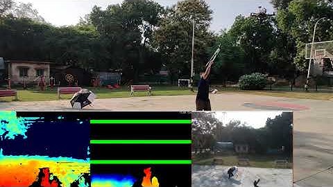 3-D Simple Avoidance with  Realsense D435i