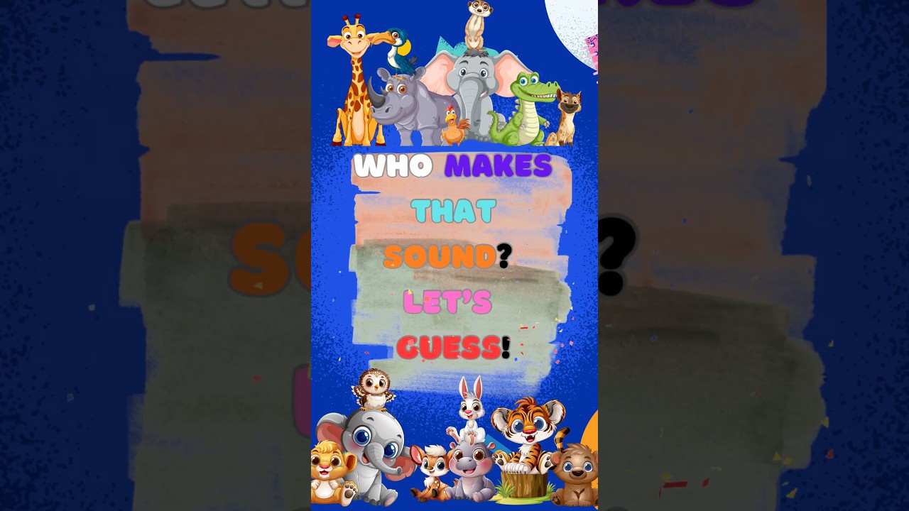 Bop & Boo’s Sound Adventure 🎵 | Who Makes That Noise?