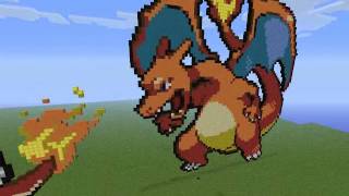 Pokémon Pixel Art Minecraft #004 - 005#: Charmander, Charmeleon, Charizard
The continuation of the pixel art! Charmander was a bit meh but I will do them much better from now on! Enjoy! (Black and White Sprites used) Copyright belongs to respective users. Pokémon Pixel Art Minecraft #004 - 005#: Charmander, Charmeleon, Charizard