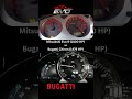 Mitsubishi Evo 9 vs Bugatti Chiron #streetracing #jdmcars #supercars #hypercars #racing #topspeed