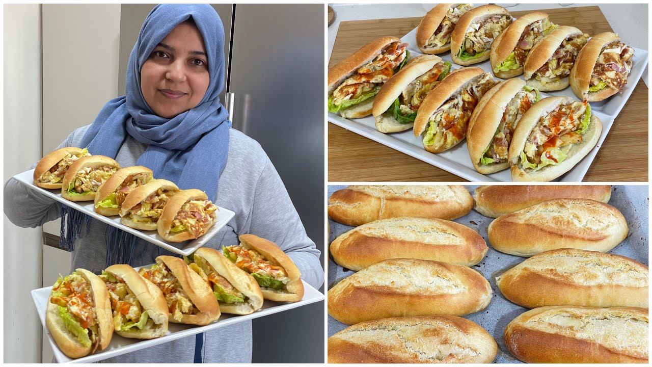 اعتامديهم في رمضان 🌙 سندوتشات بالبيض و البطاطس مع خبز السندوتش بعجينة ممكن تعتامدي عليها