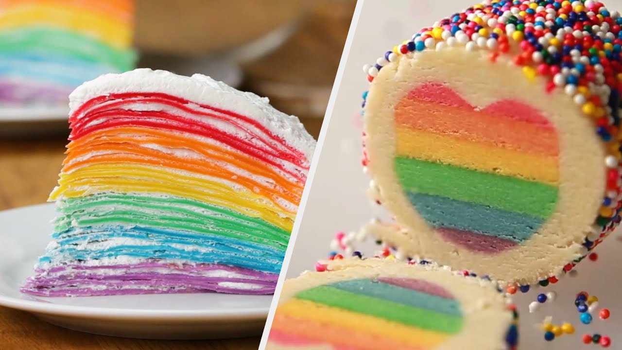 7 Dazzling Rainbow Recipes • Tasty