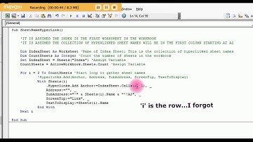 Create Index of Hyperlinked Sheet Names