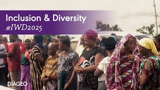Empowering smallholder farmers to combat climate change and gender inequality | Diageo | #IWD2025