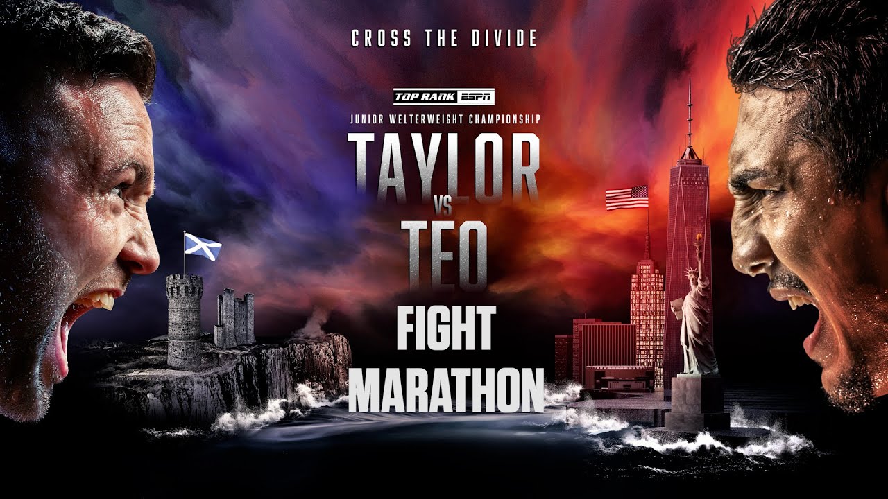 Taylor vs Lopez Fight Marathon PRELIMS 615 ET ESPN+ MAIN CARD 10 PM ET ESPN