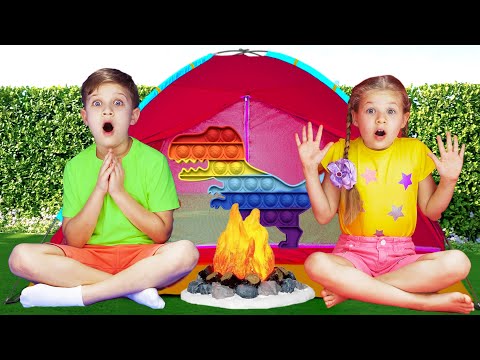Diana dan Roma - Tantangan Lucu untuk anak-anak / Kompilasi video