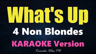 WHAT'S UP - 4 Non Blondes (Karaoke Version)