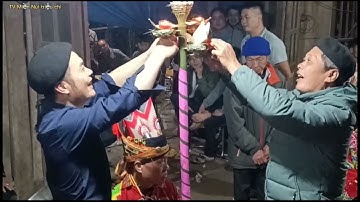 Lễ Cấp sắc 7 Đèn Của Người dân Tộc Dao. tại xã phương giao H võ nhai .